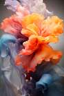 Floral arrangement. AI Generated. Art Print